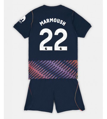 Tottenham Hotspur Omar Marmoush #22 Replika Bortatröja Barn 2026-27 Kortärmad (+ Korta byxor)